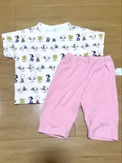 UNIQLO スヌーピー 半袖パジャマ 90cm