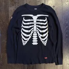 25FW Supreme Hanes Bones Thermal 骨サーマル 黒