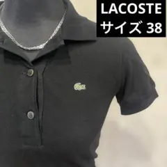 【定番】LACOSTE ラコステ 半袖 ポロシャツ ブラック