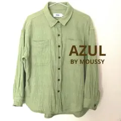 AZUL BY MOUSSY 長袖シャツ　表示サイズはSですが大きめです