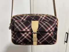 BURBERRY BLUE LABEL チェック柄 ショルダーバッグ