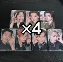 ENHYPEN 宵 大阪 長居 たこ焼き 会場限定 トレカ 7種 コンプ ×4