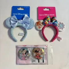 ディズニーリゾート disney resort カチューシャキーホルダー ミニー