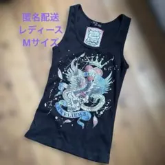 匿名配送　CECIL McBEE リブタンクトップ ブラック M 平成ギャルのサムネイル