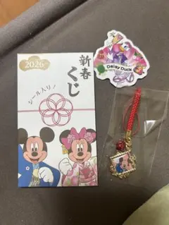 2026年 ミッキー ミニー ストラップ