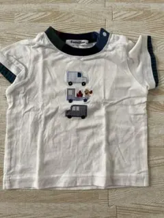familiar 80 トラック刺繍 Tシャツ