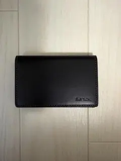 ［美品］Paul Smith ブラックレザー名刺入れ　カードケース