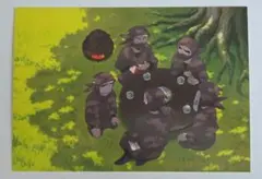 劇場版忍たま乱太郎 入場者特典イラストカード　タソガレドキ忍者のティータイムの段