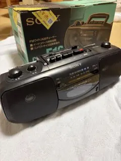 SONY CFS-V3ラジカセ ラジオ ステレオカセットコーダー FM AM - メルカリ