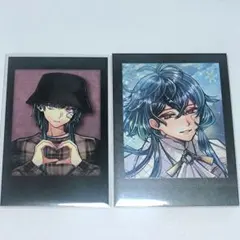 悪魔執事と黒い猫　バスティン　バレンタインチェキ風カード　ぱしゃこれ