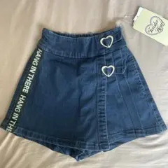 【新品タグ付き】女の子　スカート風キュロット　120cm