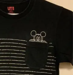 ミッキーマウス 限定 ユニクロ UT ボーダー ポケット