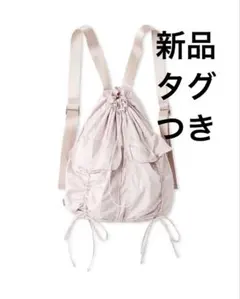 snidel シャーリングリボンリュック PNK 完売品のサムネイル