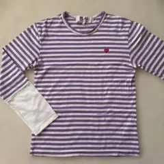 PLAY COMME des GARÇONS 長袖 ボーダー Tシャツ Sのサムネイル