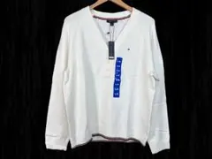 L　TOMMY HILFIGER トミーヒルフィガー　ヘンリーネックセーター