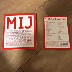 SMAP/Live MIJ〈3枚組〉