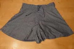 水着　ストライプ ショートパンツ　Мサイズ