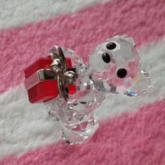スワロフスキー クリスベア 投げキッス ハート♡Swarovski 置物 - メルカリ