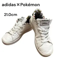 adidas pokemon ポケモン　コラボ スニーカー 白　21.0cm