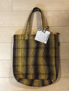 SPRZNY 草間彌生 トートバッグ イエロー×ブラック ドット - メルカリ