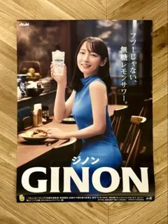 吉岡里帆 GINON NON姉ちゃん 自主制作 ポスター A賞 非売品 ジノンのサムネイル