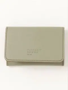 新品☆マーガレットハウエル ☆3G・ダイン　名刺入れカードケース☆オリーブのサムネイル