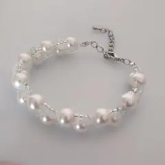 天然石 ブレスレット アクアマリン