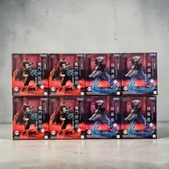 鬼滅の刃 XrossLinkフィギュア 竈門炭治郎 猗窩座 8個セット