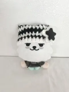 【即購入OK】ヨンモン＊ボーダー猫耳ビーニー＊星付き＊プルバトゥ