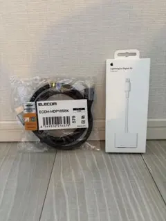 Lightning to Digital AV Adapter HDMIケーブル