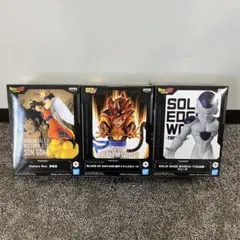 ⭐︎未開封⭐︎３体セット!!ドラゴンボール 孫悟空&ゴジータ&フリーザ