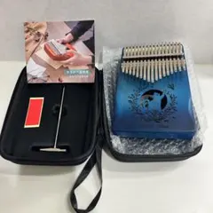 ⁠✨未使用品✨ カリンバ 17キー 初心者向けセット 音調ハンマー・ケース付⁠のサムネイル