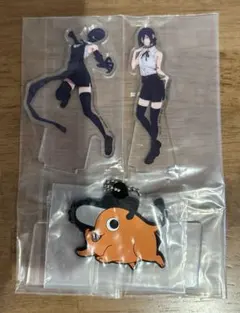 チェンソーマン 一番くじ G賞 アクリルスタンド レゼ・ボム&I賞 ポチタ