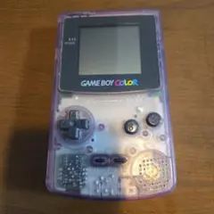 GAME BOY COLOR クリアパープル 本体ジャン