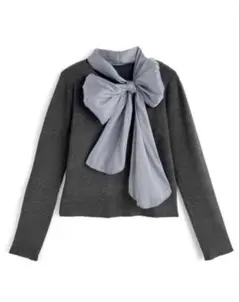 GRL リボンニットトップス [品番gn533]