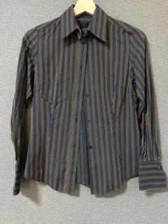 Paul Smith BLACK ストライプシャツ 38