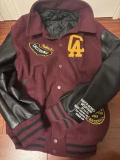 WEGO ワインレッド　スタジャン