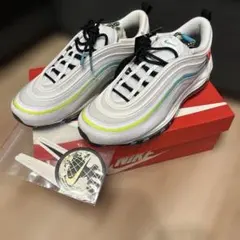 ゴ*フ様 Nike Air Max 97 ホワイト/マルチカラー