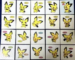 a*n様 ポケモンパン デコキャラシール ☆ ピチュー