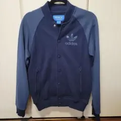 adidas ネイビーブルー スタジャン Mサイズ