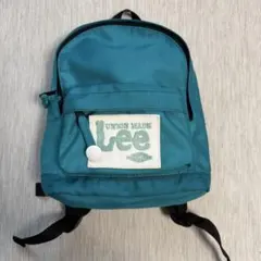 Lee ミニリュック ターコイズブルー 可愛いサイズ感【訳あり】のサムネイル
