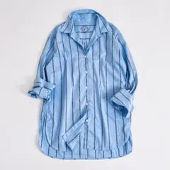 IENA 30周年記念モデル　イタリア製生地　ストライプシャツ　38