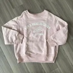 【120cm】UNIQLOトレーナー（ピンク）