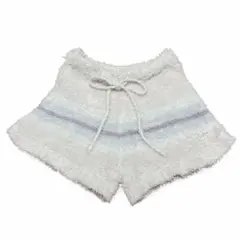 ジェラートピケ　ショートパンツ　ルームウェア　もこもこ　可愛い　F