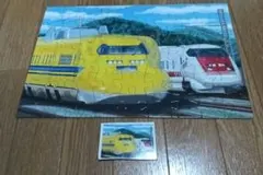 くもんのジグソーパズル ステップ4 STEP4 電車　列車　54ピースのサムネイル