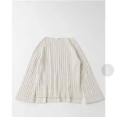 ※更に限定値下げ！MOUSSY アイボリー ワイドスリーブニット