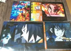 O*i様 鬼滅の刃　無限城編　猗窩座襲来　一番くじ　ミニビジュアルポスター 4枚