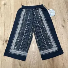 【新品未使用】tete a tete 花柄パンツ 80size