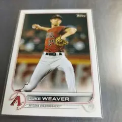 MLB トップス 2022 ルーク・ウィーバー　アリゾナダイヤモンドバックス