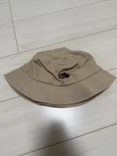 FRUIT OF THE LOOM バケットハット 刺繍 ベージュ フルーツロゴ